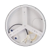 Stropna svjetiljka 36W 3/1 4260lm fi480 IP20 okrugla crna BRAYTRON BH17-02381