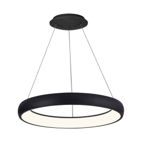 Visilica 46W 3/1 5200lm fi580 IP20 okrugla crna BRAYTRON BH17-03481