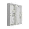 Panel LED 12W 6500K 1120lm IP40 nadgradni kvadratni bijeli BRAYTRON BP04-61230