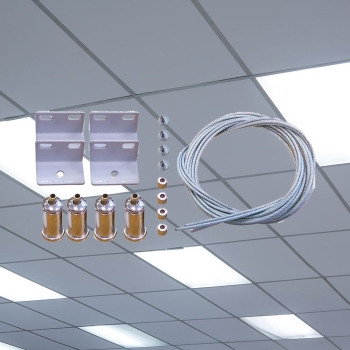 Držači i pribor za ugradnju LED panela metalni - 4 komada u pakiranju BRAYTRON BP16-99060