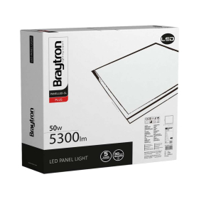 Panel LED NADGRADNI 50W 6500K 5300lm IP20 UGR<19 595x595x45mm 5 GODINA GARANCIJE BRAYTRON BP21-06630