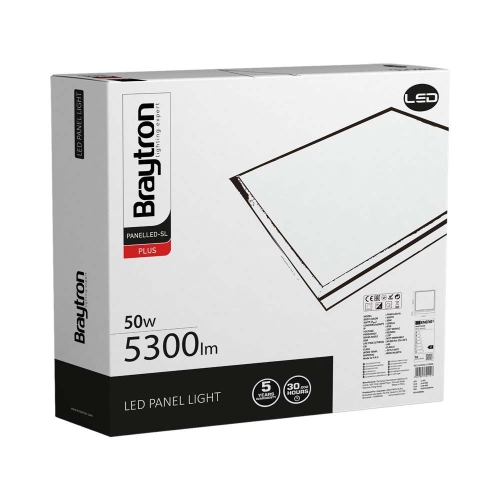 Panel LED NADGRADNI 50W 6500K 5300lm IP20 UGR<19 595x595x45mm 5 GODINA GARANCIJE BRAYTRON BP21-06630