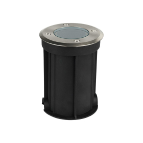 Podna ugradbena svjetiljka max35W GU10 fi108 IP67 okrugla siva INDUS BRAYTRON BT27-00101