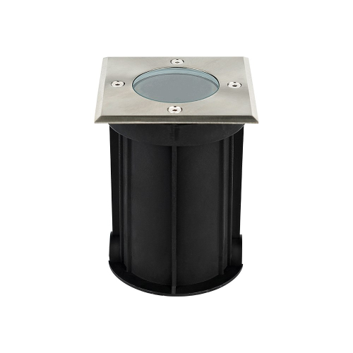 Podna ugradbena svjetiljka max35W GU10 108x108mm IP67 kvadratna siva INDUS BRAYTRON BT27-00111