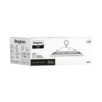 Industrijska svjetiljka 200W 6500K 21300lm 335x125mm IP65 siva BT45-09632 ***EOL***