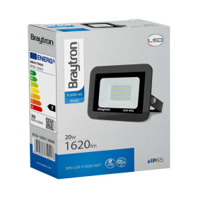 Reflektor LED 20W 3000K 1620lm IP65 sivi BRAYTRON BT60-12002