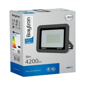 Reflektor LED 50W 3000K 4200lm IP65 sivi BRAYTRON BT60-15002