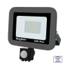 Reflektor LED 30W 3000K 2550lm IP54 sa PIR senzorom sivi BRAYTRON BT60-23002