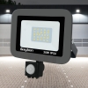 Reflektor LED 30W 3000K 2550lm IP54 sa PIR senzorom sivi BRAYTRON BT60-23002