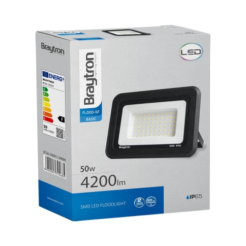 Reflektor LED 50W 4000K 4200lm IP65 sivi BRAYTRON BT60-35011