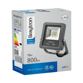 Reflektor LED 10W 3000K 800lm IP65 sivi 3 godine garancije BRAYTRON BT61-01002