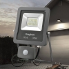 Reflektor LED 30W 6400K 2400lm IP54 sa PIR senzorom sivi 3 godine garancije BRAYTRON BT61-23032