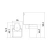 Senzor fotosenzibilni 1000W 6A IP44 BRAYTRON BY31-03010