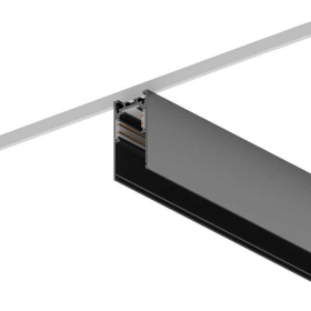 Šina za magnetsku rasvjetu 52x27x2000mm crna BRAYTRON BY41-00221