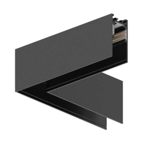 Šina za magnetsku rasvjetu 120x53x120mm crna kutna BRAYTRON BY41-10221