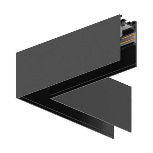 Šina za magnetsku rasvjetu 120x53x120mm crna kutna BRAYTRON BY41-10221