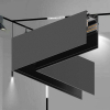 Šina za magnetsku rasvjetu 120x53x120mm crna kutna BRAYTRON BY41-10221