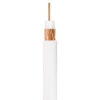 Kabel koaksijalni 1.02 Cu+32x0.12mm 15m bijeli CC1-15