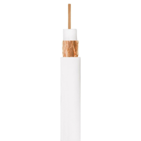 Kabel koaksijalni 1.02 Cu+32x0.12mm 15m bijeli CC1-15