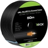 Kabel koaksijalni 1.02 Cu+32x0.12mm 50m crni CC1-50GEL