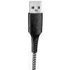 Kabel USB-micro USB 1m crno bijeli VA0150
