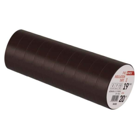 Traka izolirajuća smeđa 19mm/20m debljina 0,13mm F61927