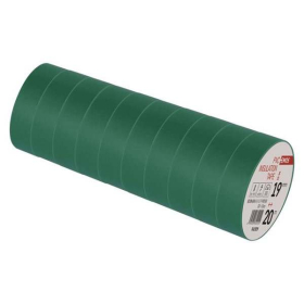 Traka izolirajuća zelena 19mm/20m debljina 0,13mm F61929