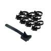 Stezaljka za kabel 30x100mm UP-30 crna 25 komada u pakiranju H.7207AC