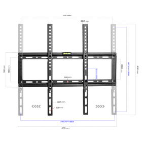 Nosač za TV zidni 23-60'' KG-1024