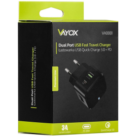 Punjač USB 3.0+PD 20W Quick charge VA0001