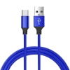 Kabel USB-USB C 1,5m Quick charge plavi VA0003