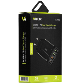 Punjač USB 3.0+PD 32W Quick charge VA0006