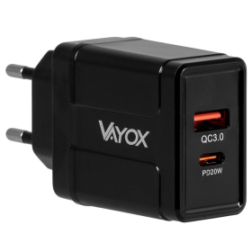 Punjač USB+PD 28W Quick charge VA0007