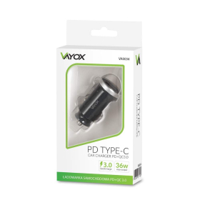 Punjač auto PD+USB-A 3.0 QuickCharge VA0034