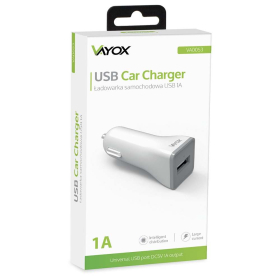 Punjač auto USB 5V 1A VA0053