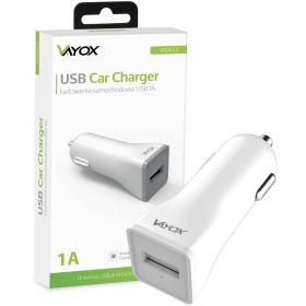 Punjač auto USB 5V 1A VA0053