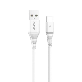Kabel USB-USB Type C 1m bijeli VA0056