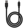 Kabel USB-micro USB 1m fast charge crni VA0107