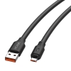 Kabel USB-micro USB 1m fast charge crni VA0107