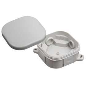 Kutija razvodna nadžbukna 92x92x44mm siva IP54 A.0018