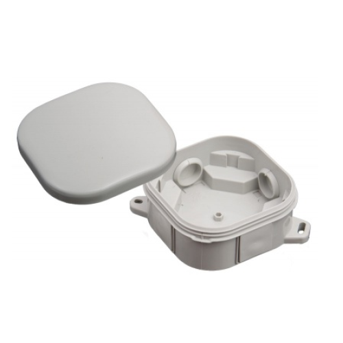 Kutija razvodna nadžbukna 92x92x44mm bijela IP54 A.0018B Kutija razvodna nadžbukna 92x92x44mm bijela IP54 A.0018B