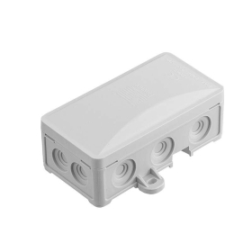 Kutija razvodna nadžbukna 90x45mm 10 uvoda bijela IP54 A.0063