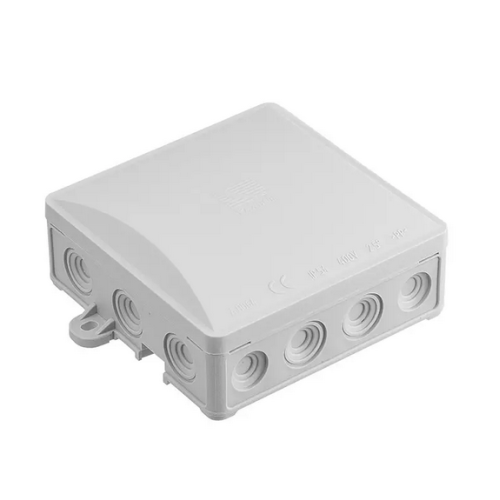 Kutija razvodna nadžbukna 90x90mm 14 uvoda bijela IP54 A.0064