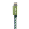 Kabel USB- USB lightning 1,5m zeleni VA0147