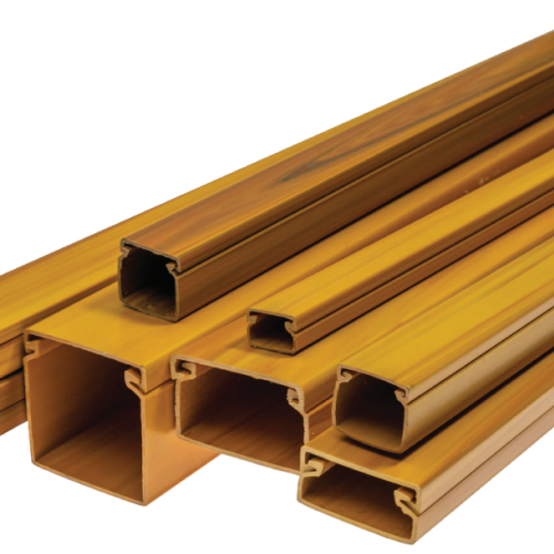 Kanal PVC 40x40mm svijetlo smeđi 48m/pak K.4040JBR