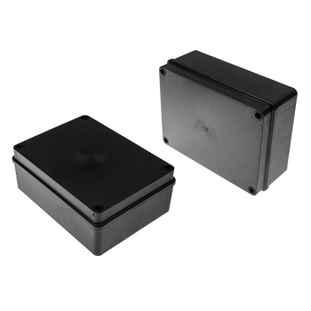 Kutija razvodna nadžbukna 190x140x70mm crna IP65 S-BOX 416C