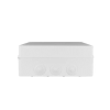 Kutija razvodna nadžbukna 380x300x120mm 12 uvoda siva IP65 S-BOX 706