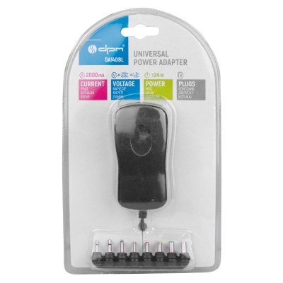 Univerzalni adapter za napajanje 24W 2000mA 8 utikača DPM DA14DBL