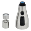 Perlator slavine sa spojem satin nickel Noveen DPM XL1078N