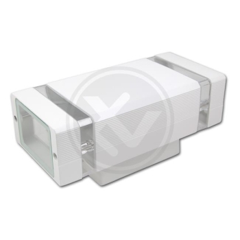 Kućište za 2xGU10 žarulju max 2x35W 230x110x105mm IP54 pravokutno bijelo HANA 0269